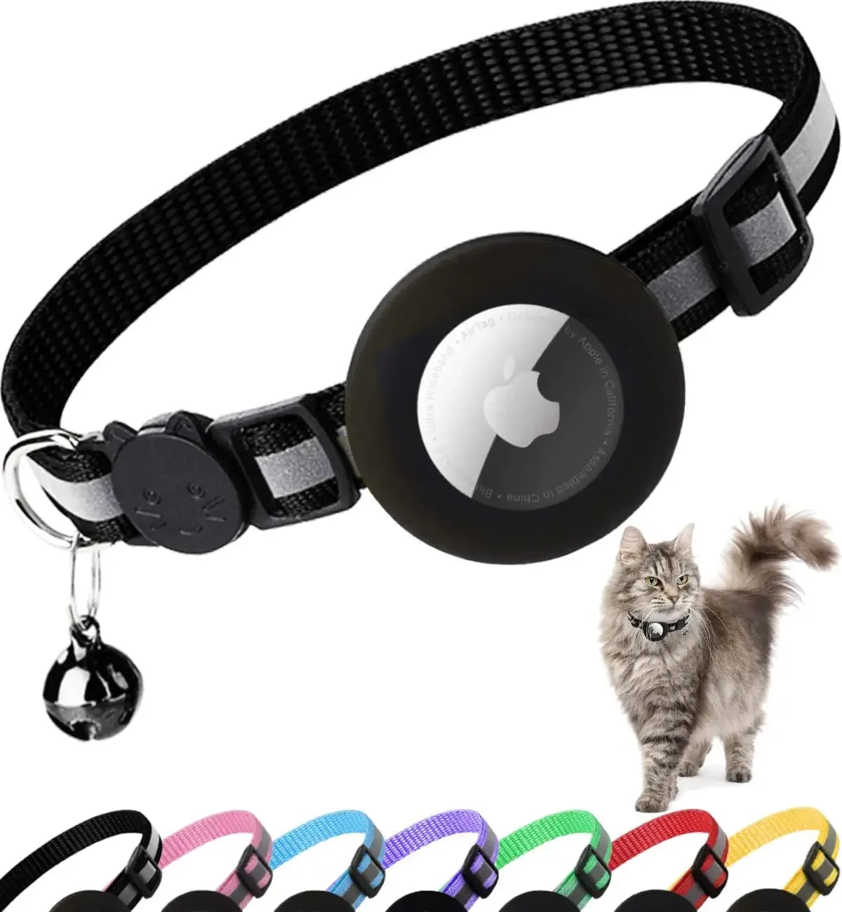 Pet Collar with Apple Air Tag