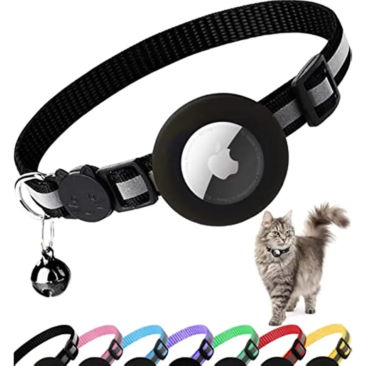 Pet Collar with Apple Air Tag