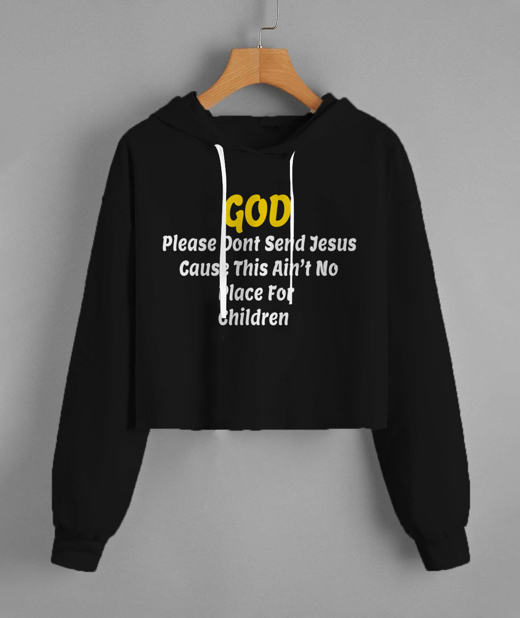 Lady'S Cropped Hoodie | Independent Trading Co. AFX64CRP