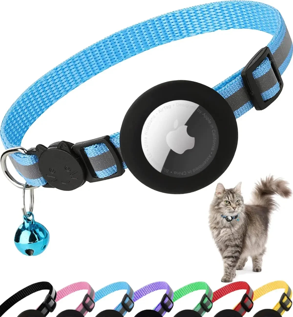 Pet Collar with Apple Air Tag