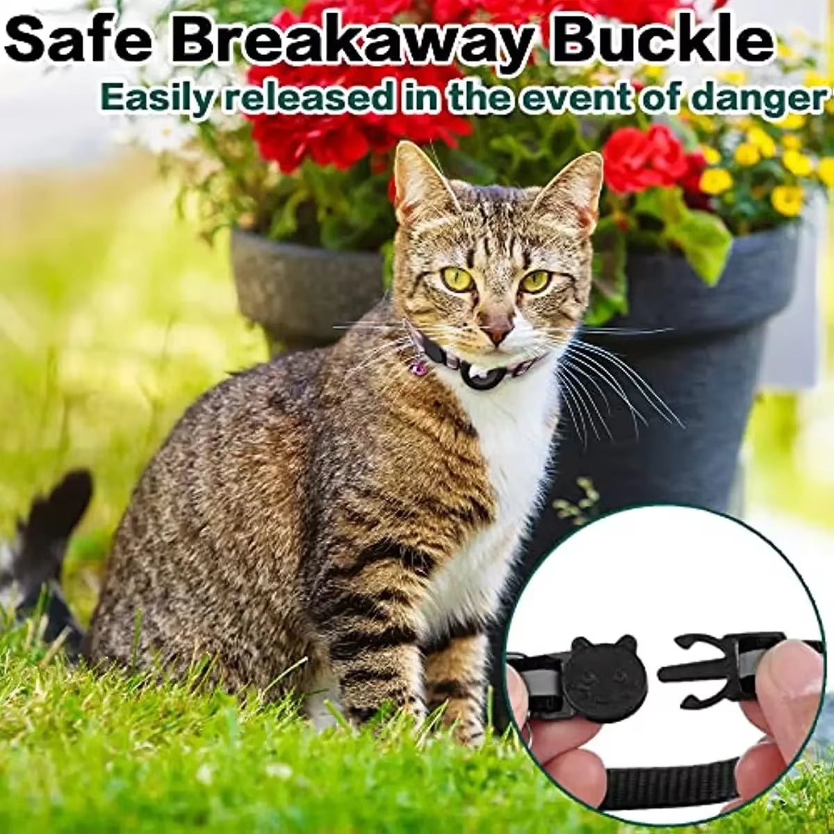 Pet Collar with Apple Air Tag