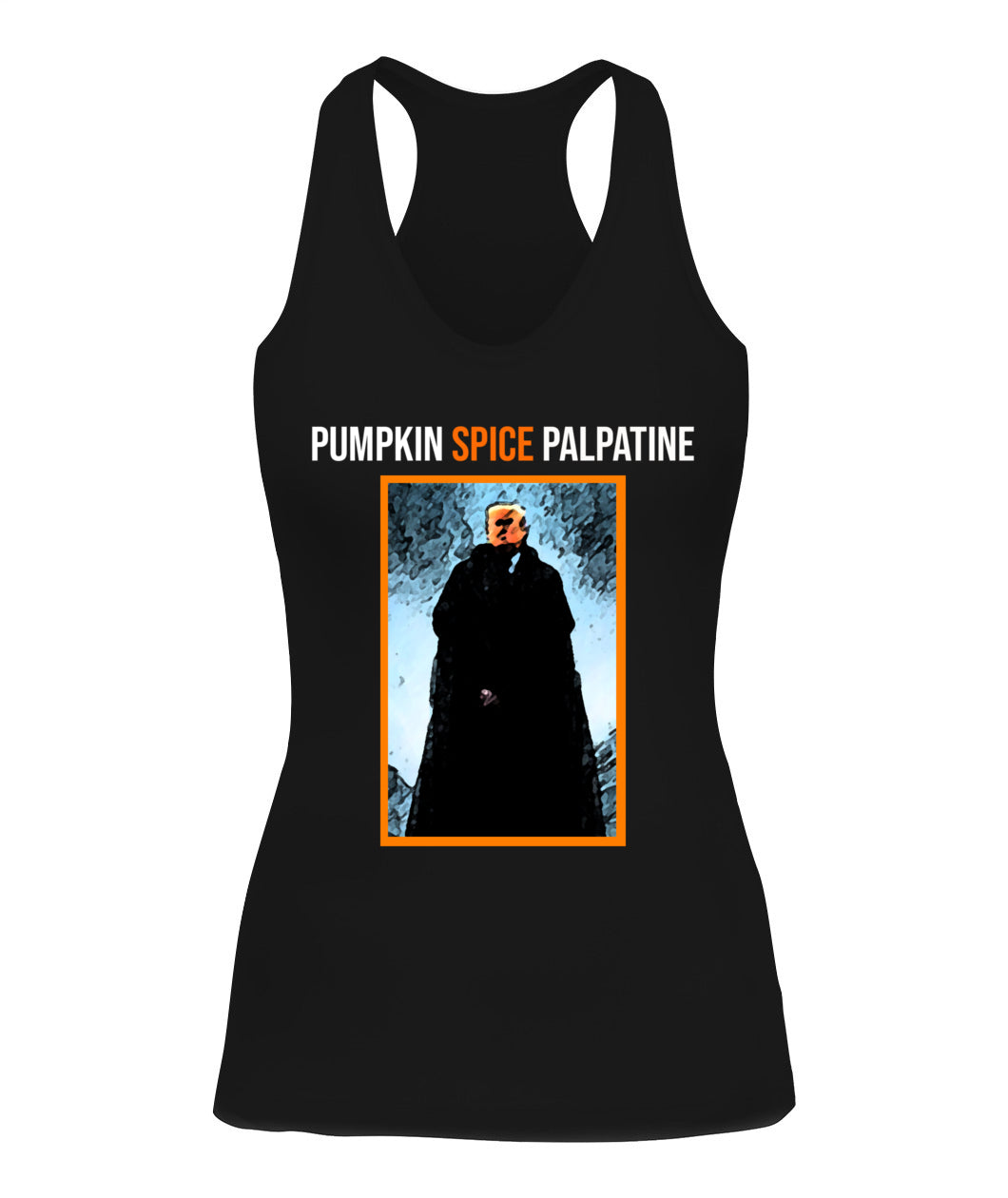 Anti Trump - Lady's Racerback Tank