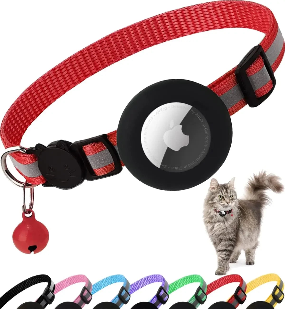 Pet Collar with Apple Air Tag
