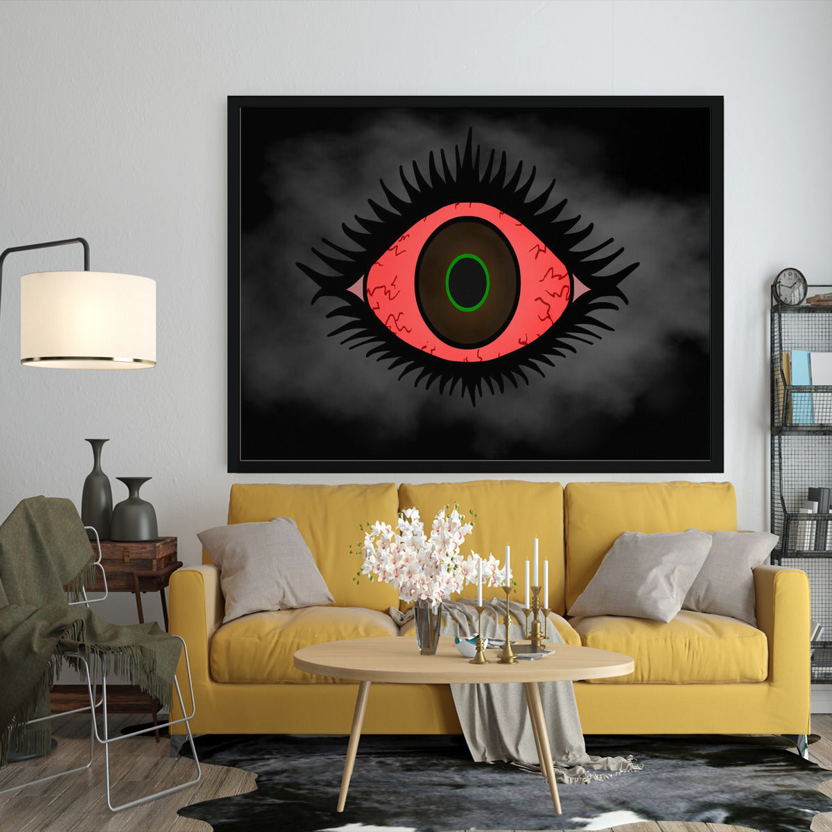 High Eye Art - Landscape Framed Poster
