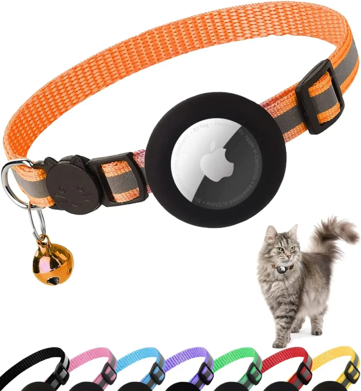 Pet Collar with Apple Air Tag