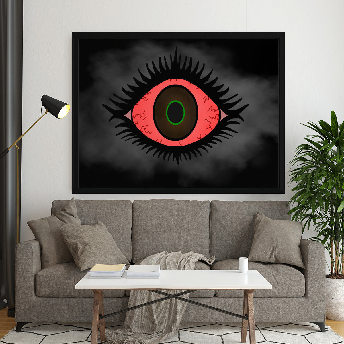 High Eye Art - Landscape Framed Poster