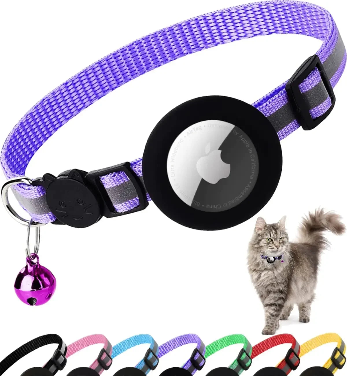 Pet Collar with Apple Air Tag