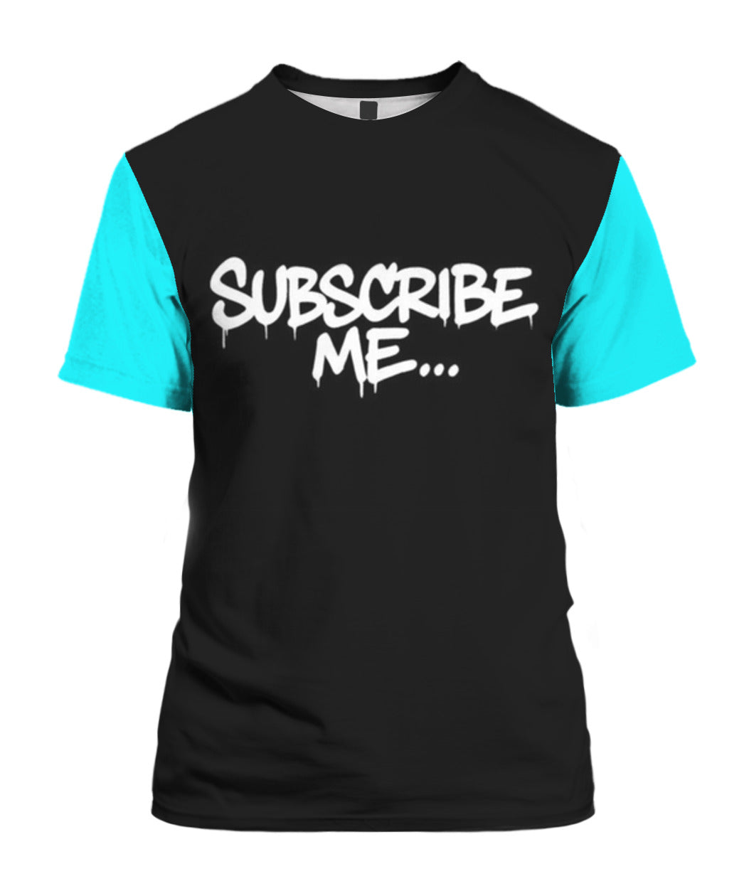 "Subscribe Me..." "Click!" - Unisex T-Shirt Blue