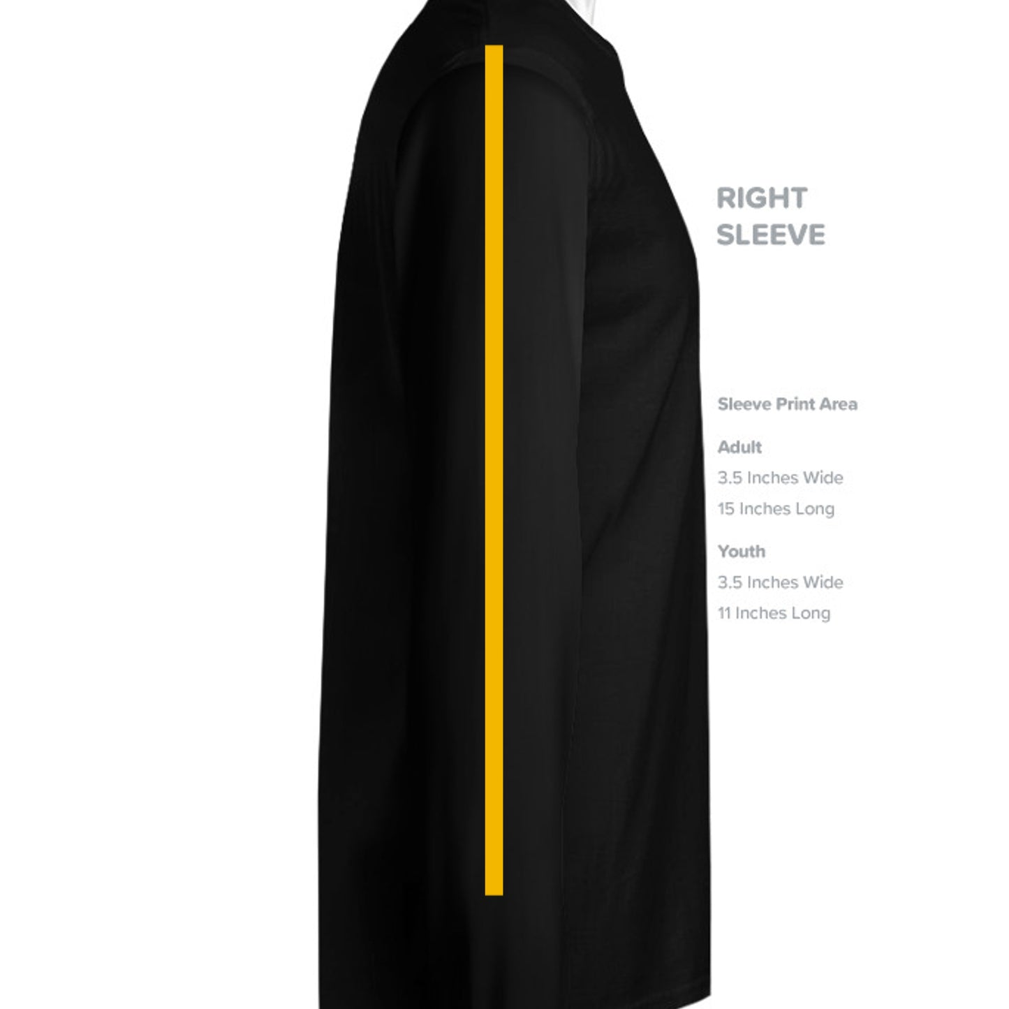 Solid Black Blend - 1501BE - SLEEVE_RIGHT