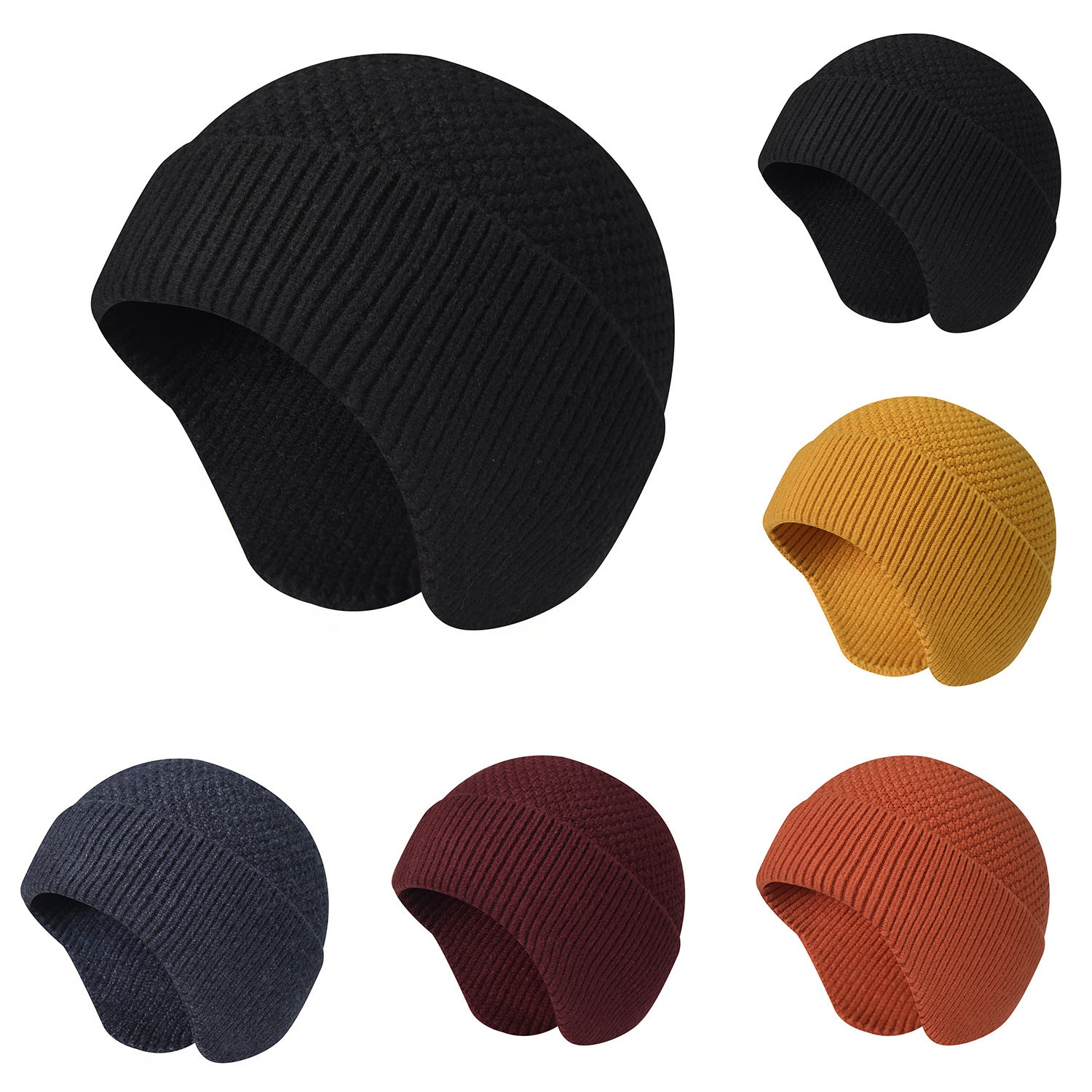 Winter Hats for Men Women with Ear Flaps 