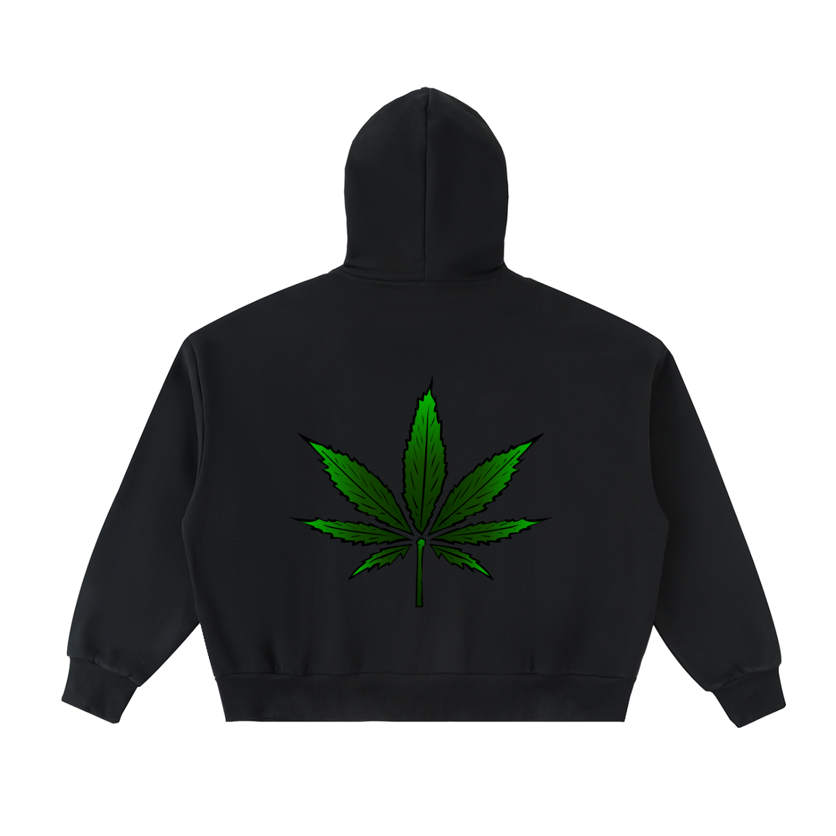 High Eyes - Fleeced Full-Zip Boxy Guy Hoodie