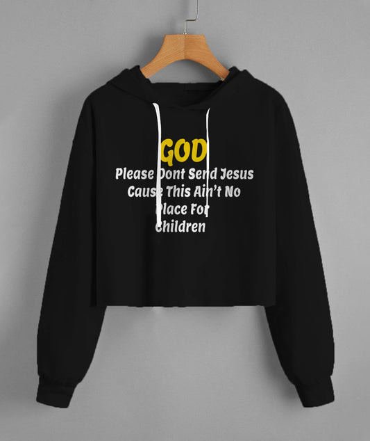Lady'S Cropped Hoodie | Independent Trading Co. AFX64CRP
