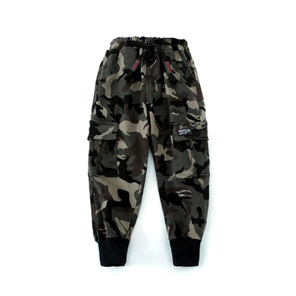 Autumn Camouflage Trousers for Boys Casual Boys Pants Loose Kids Pants Winter Teenage Boys Clothing 6 8 12 Years E-Go Ware for Kids