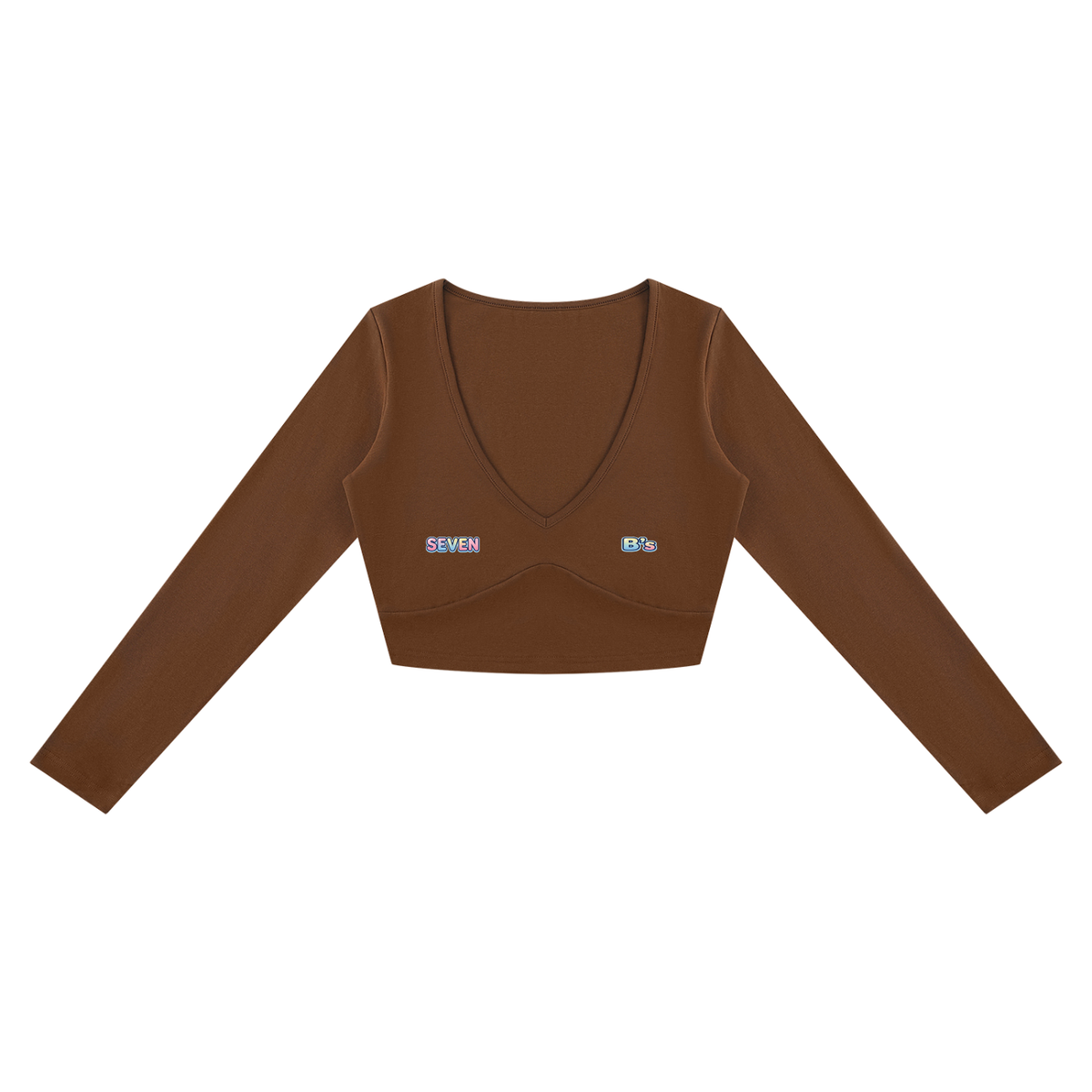 Seven B's - Women's Cropped Long Sleeve T-Shirt 2