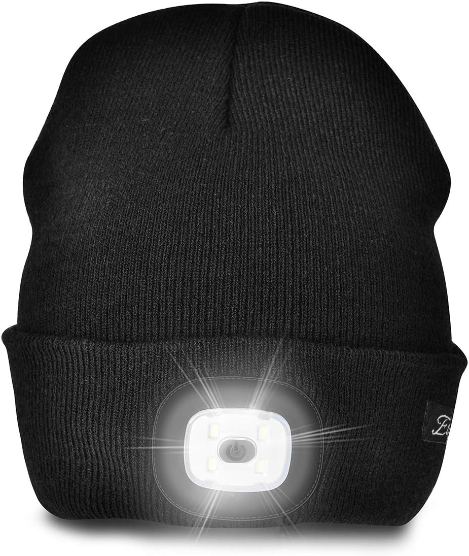 Unisex Beanie with Light 