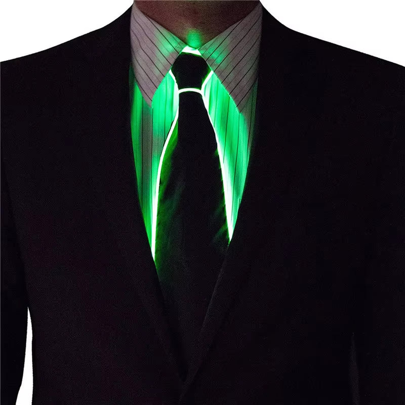 Men Glowing Tie 