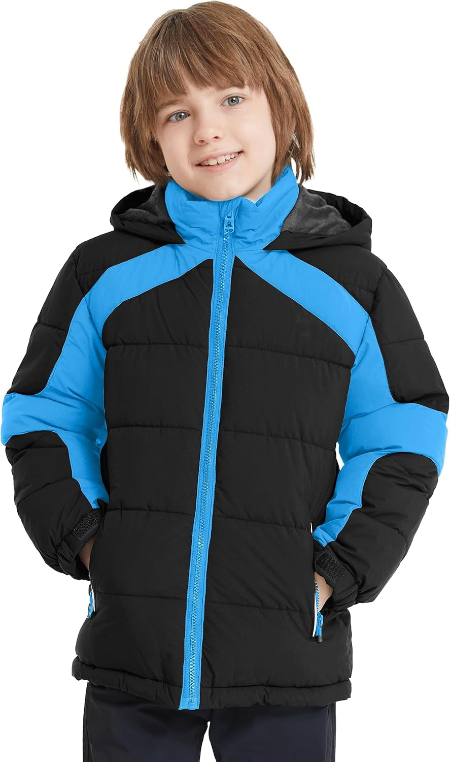 Boys' Hooded Puffer Jacket 