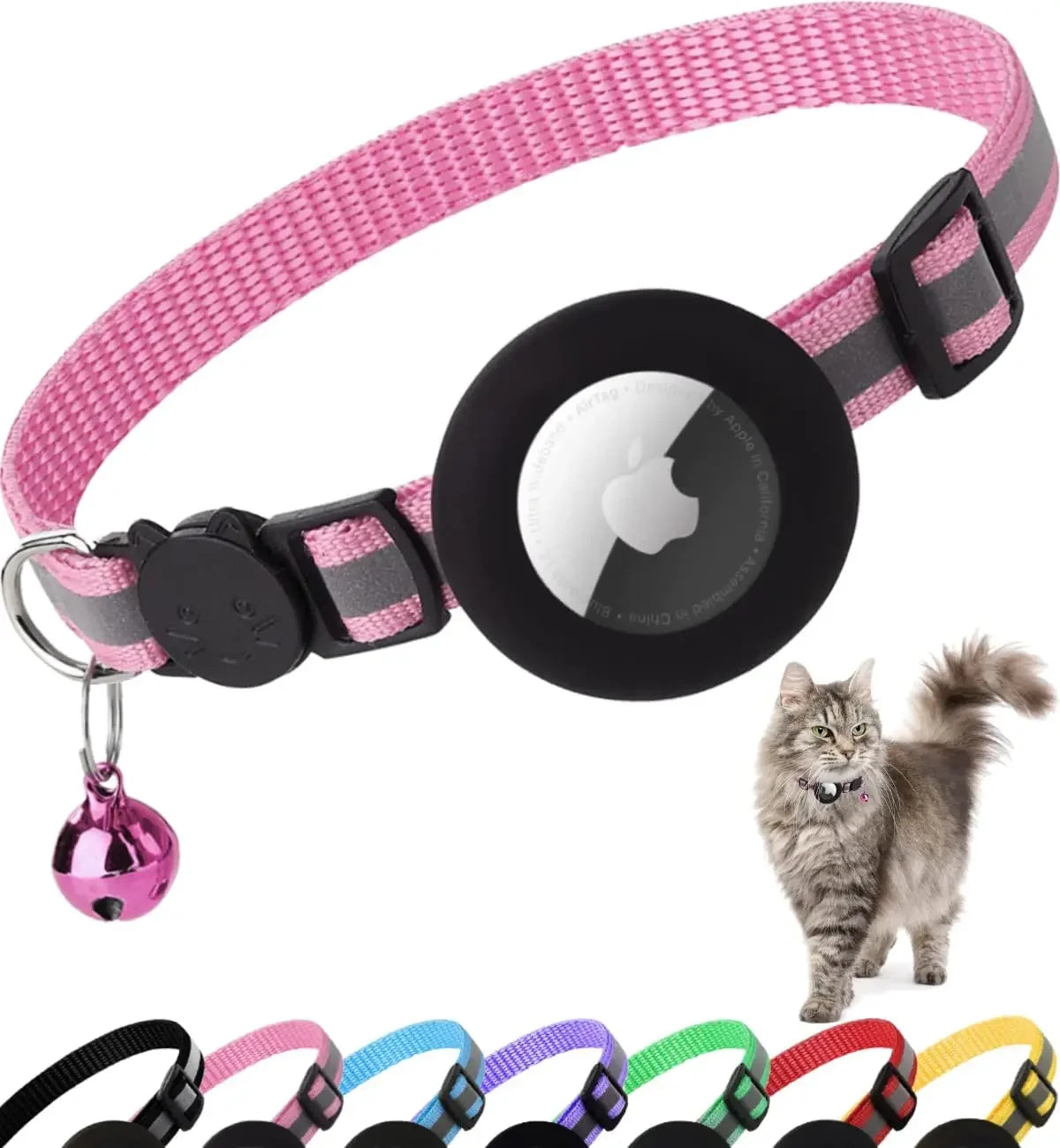  Pet Collar with Apple Air Tag 