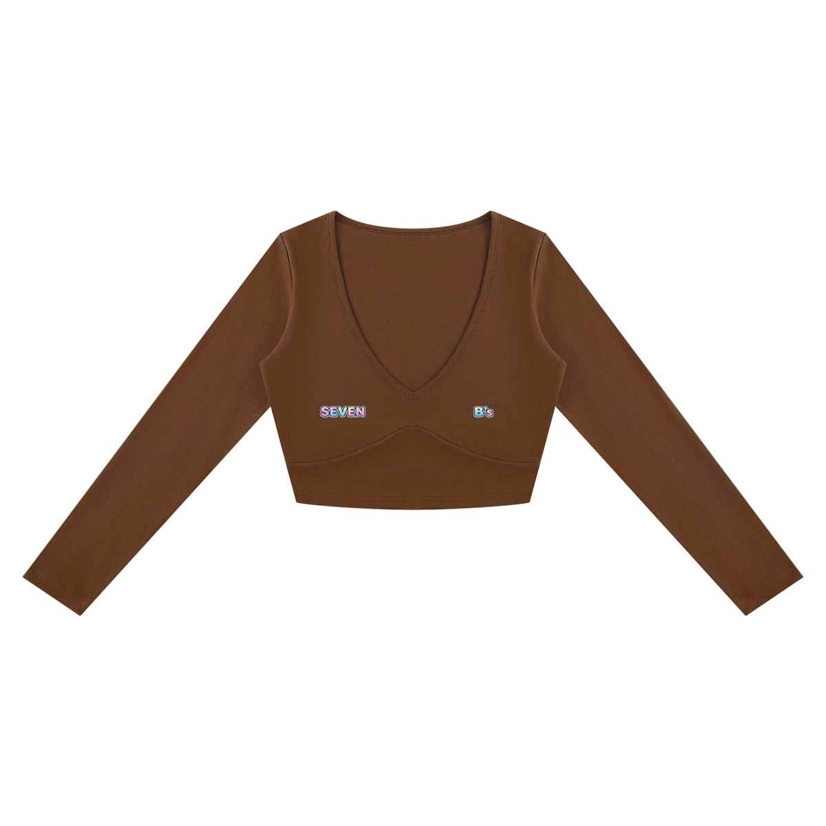 Seven B's - Women's Cropped Long Sleeve T-Shirt