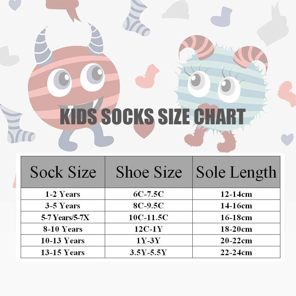 Boys and Girls Thick Cotton Christmas Socks 