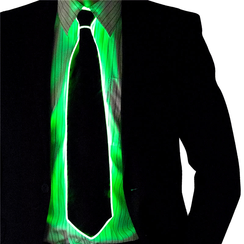 Men Glowing Tie 