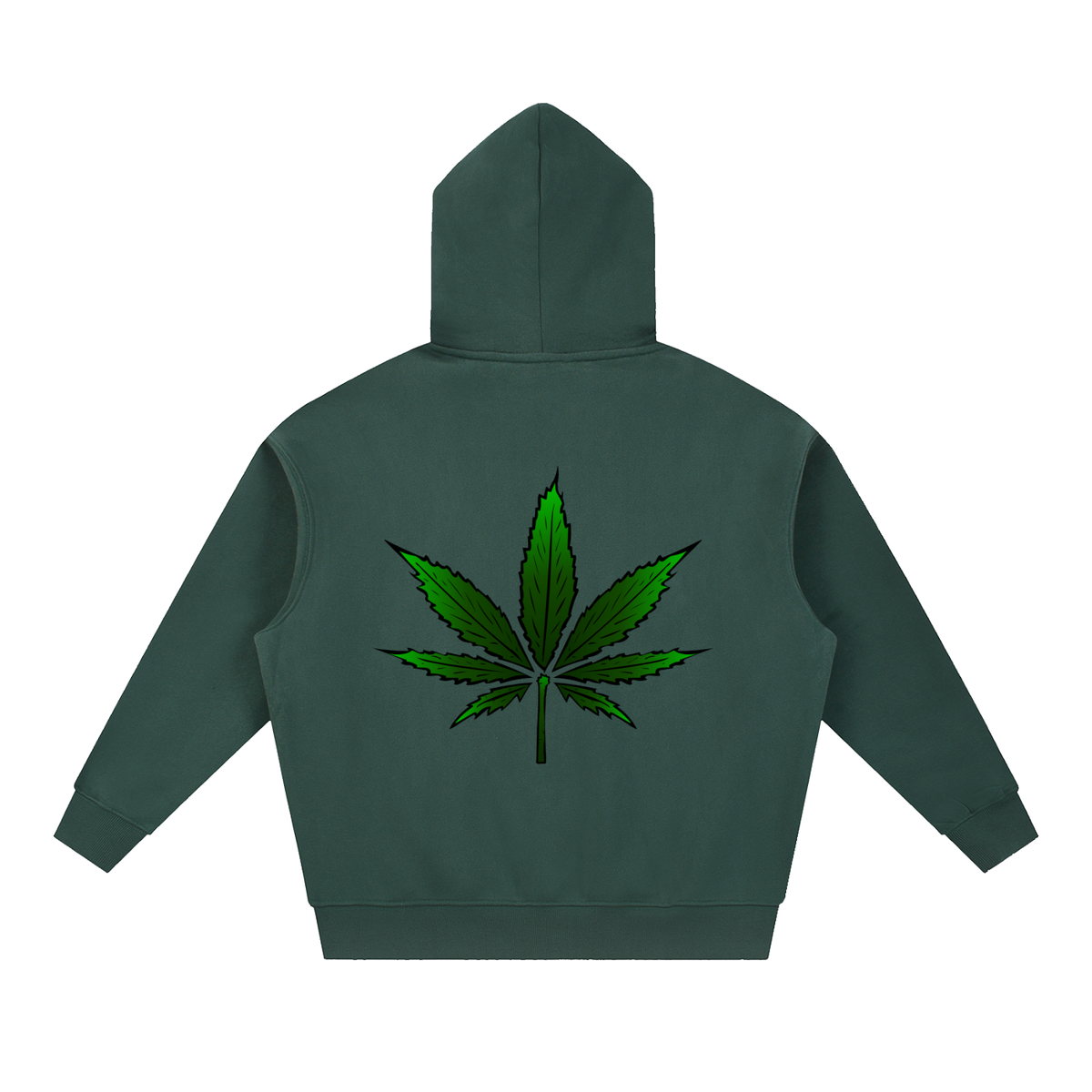 Weed Head - Essential Oversized Boxy Fit Fleece Hoodie