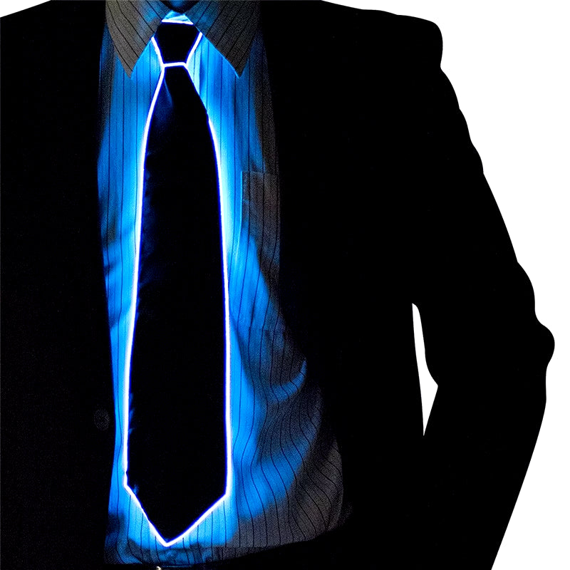 Men Glowing Tie 