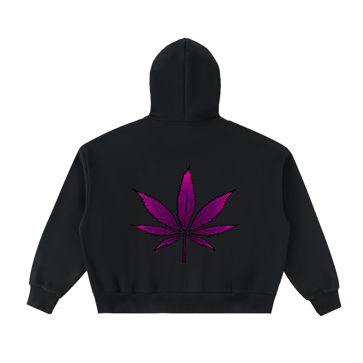High Eyes - Fleeced Full-Zip Boxy Girl Hoodie
