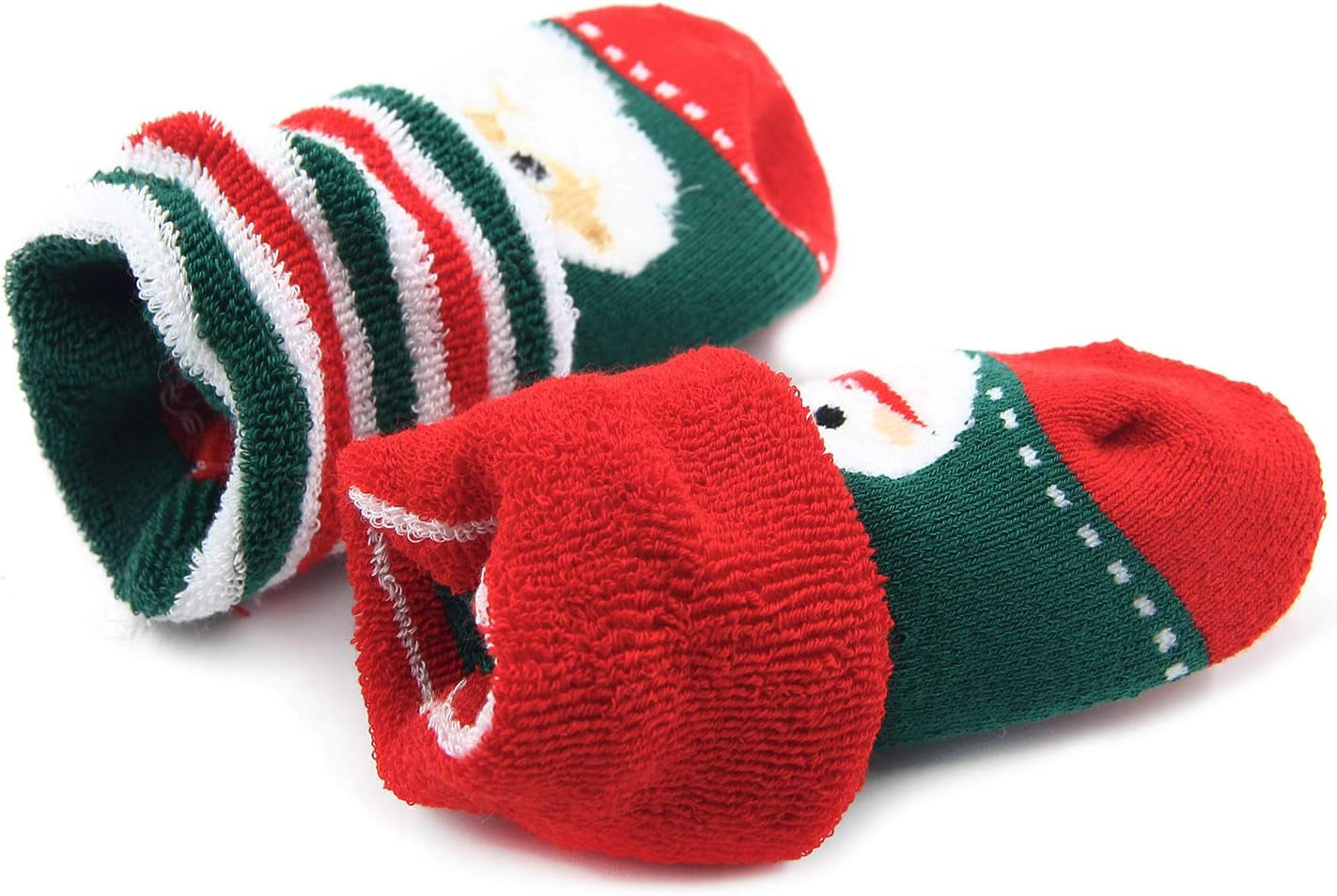 Boys and Girls Thick Cotton Christmas Socks 