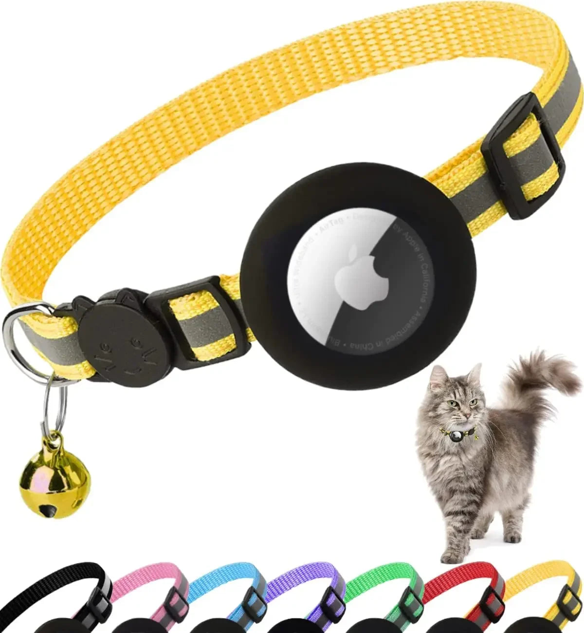  Pet Collar with Apple Air Tag 