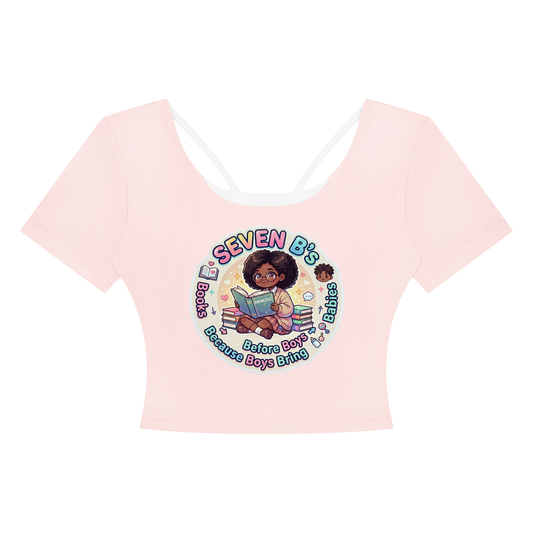 Women's Color Block Yoga T-Shirt - The 7 B's