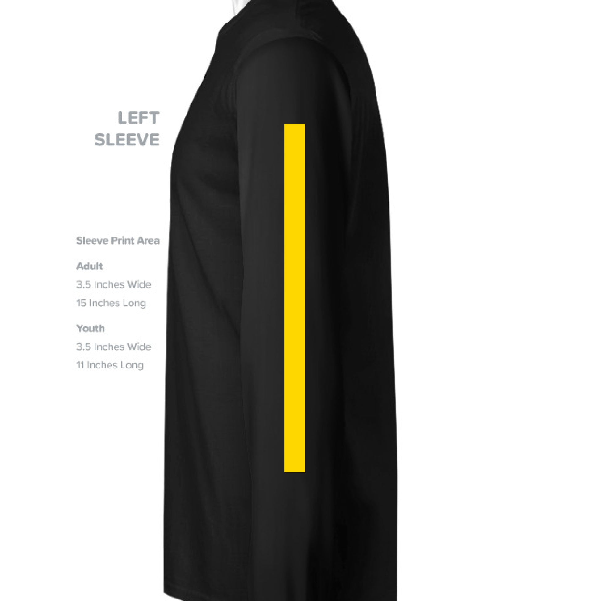 SOLID BLK BLEND - SLEEVE_LEFT