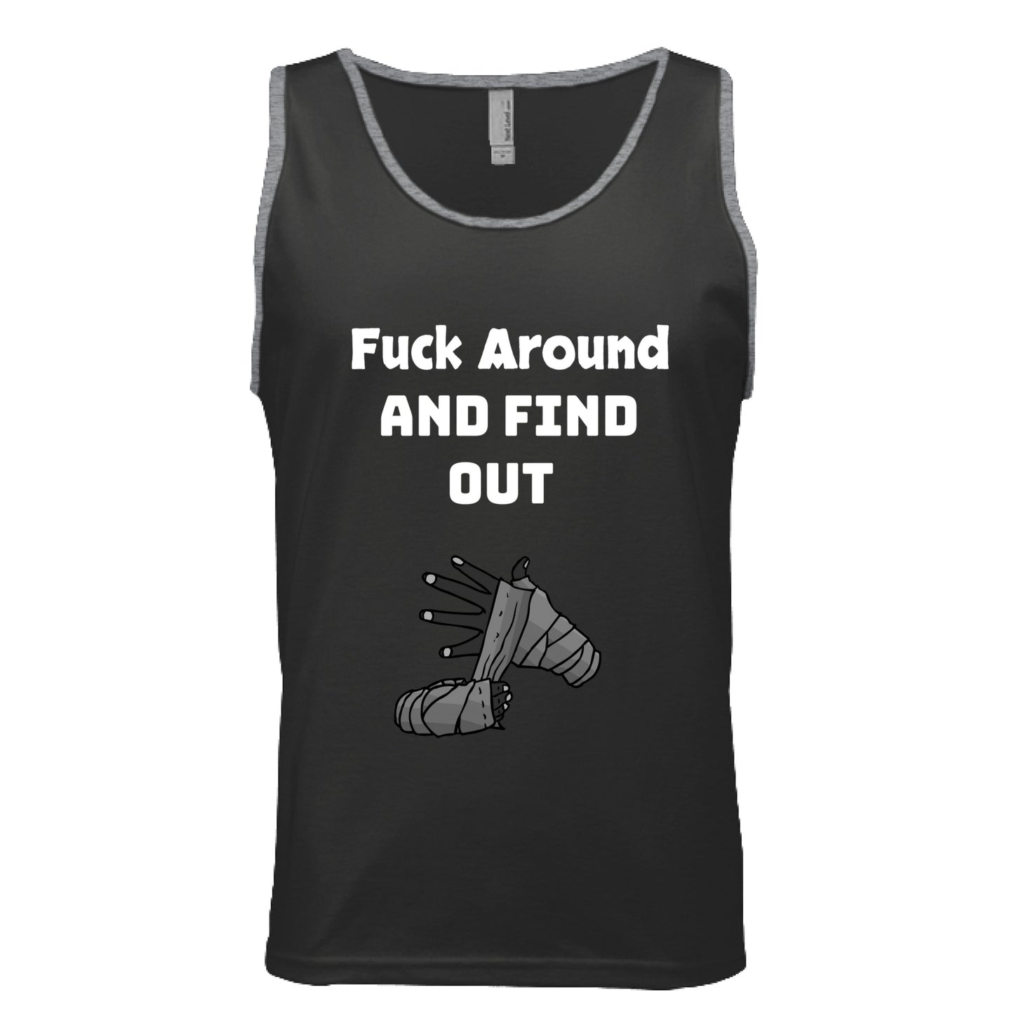 Black/ Heather Grey - FRONT
