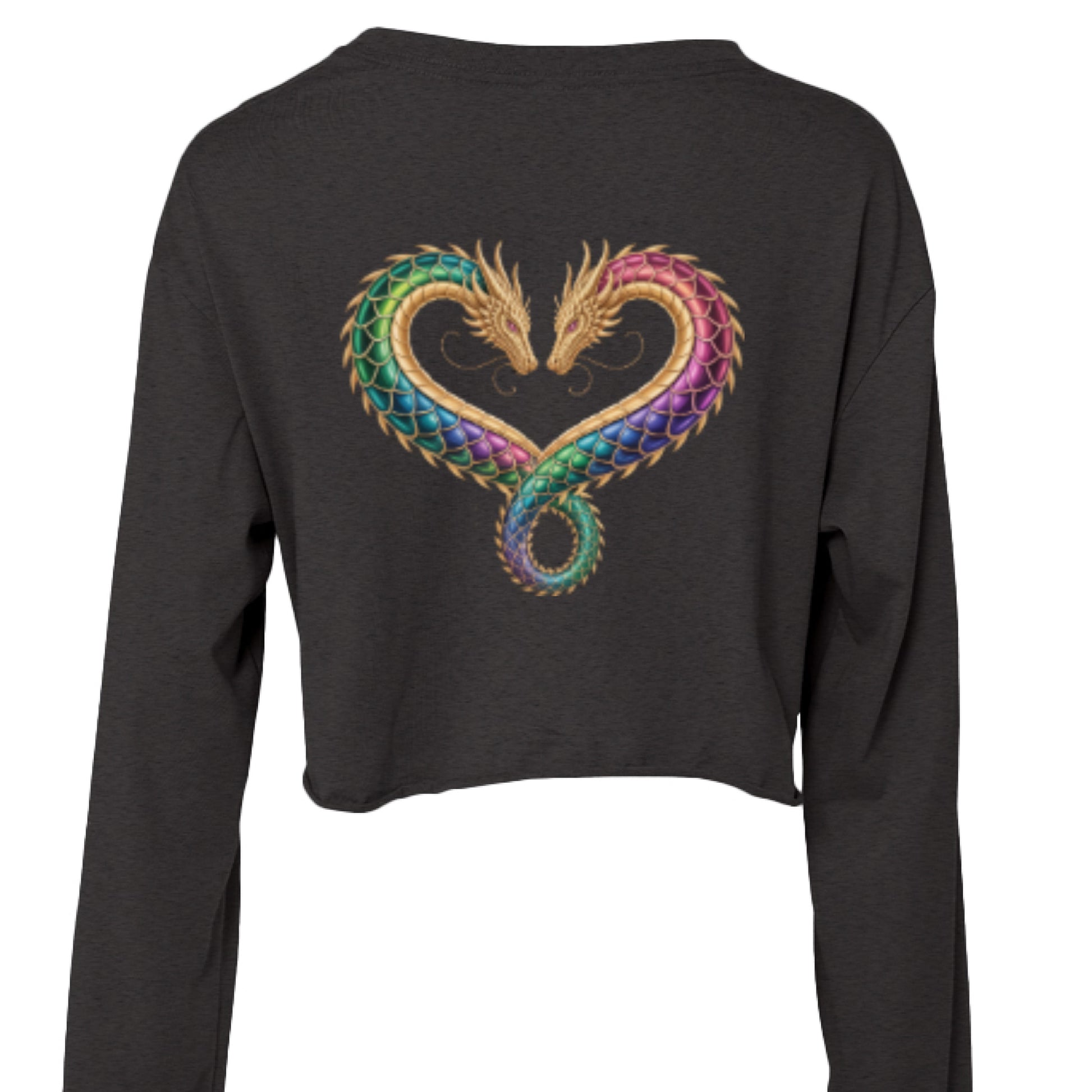 DARK GREY HEATHER - BACK