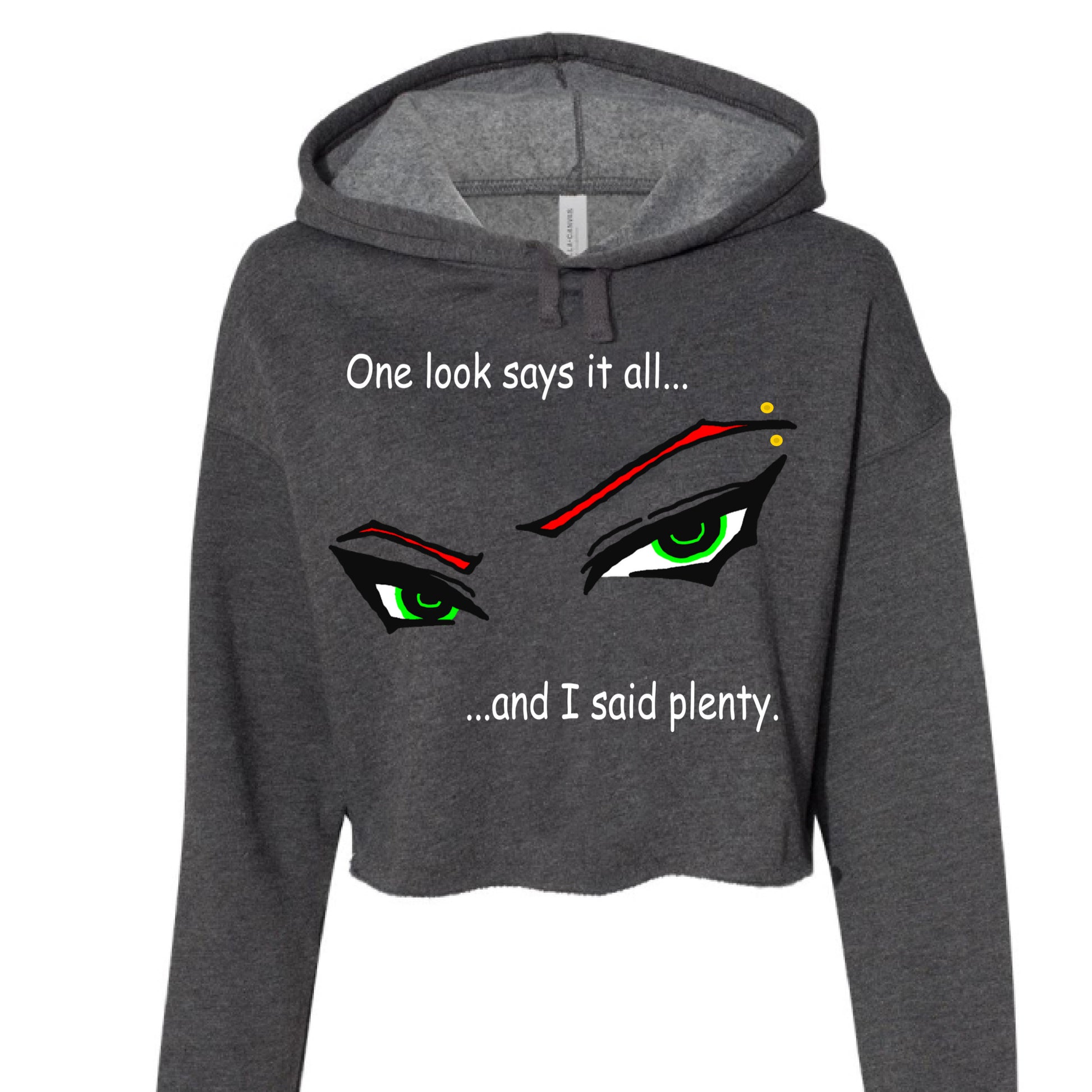 DARK GRY HEATHER - FRONT