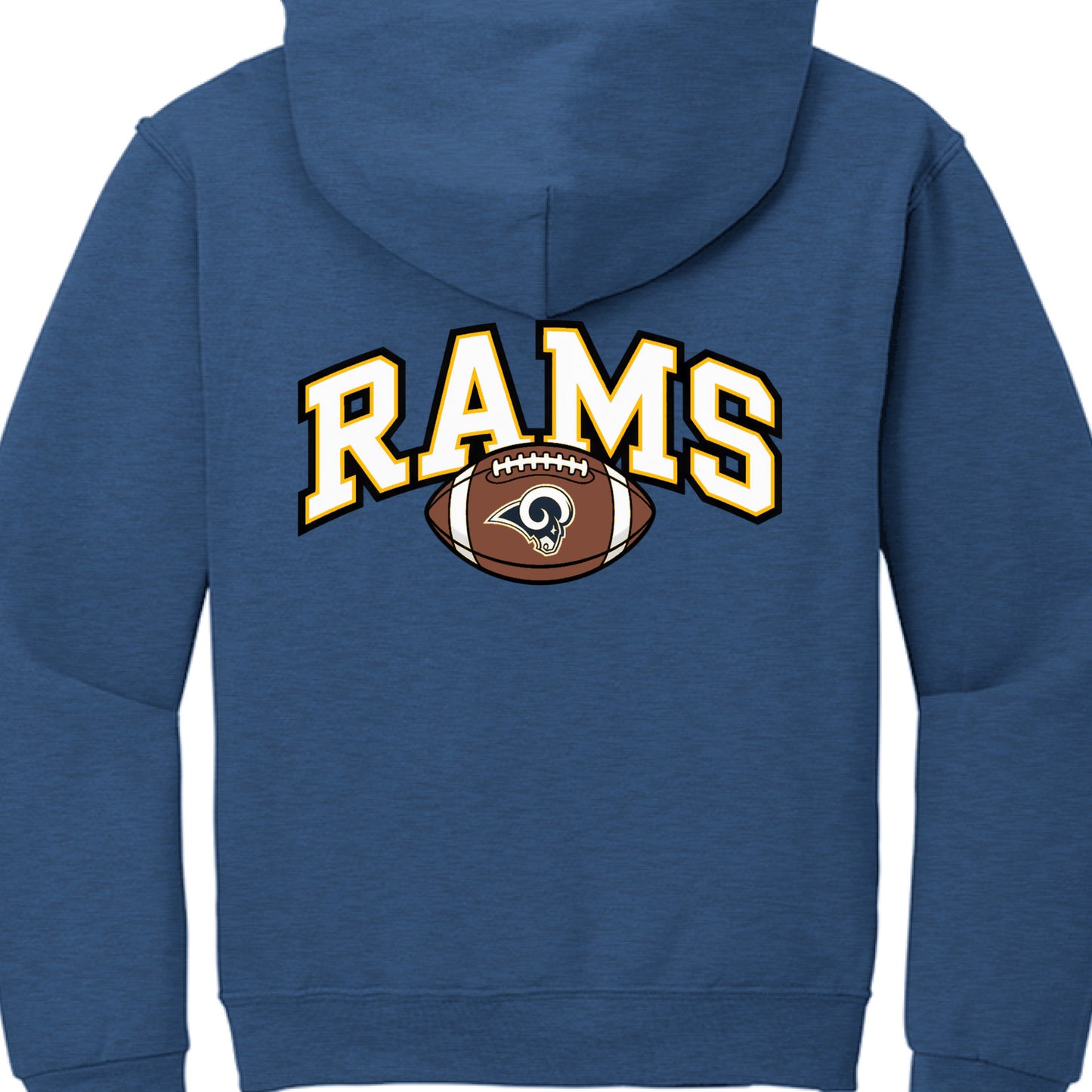 Vintage Heather Blue - BACK