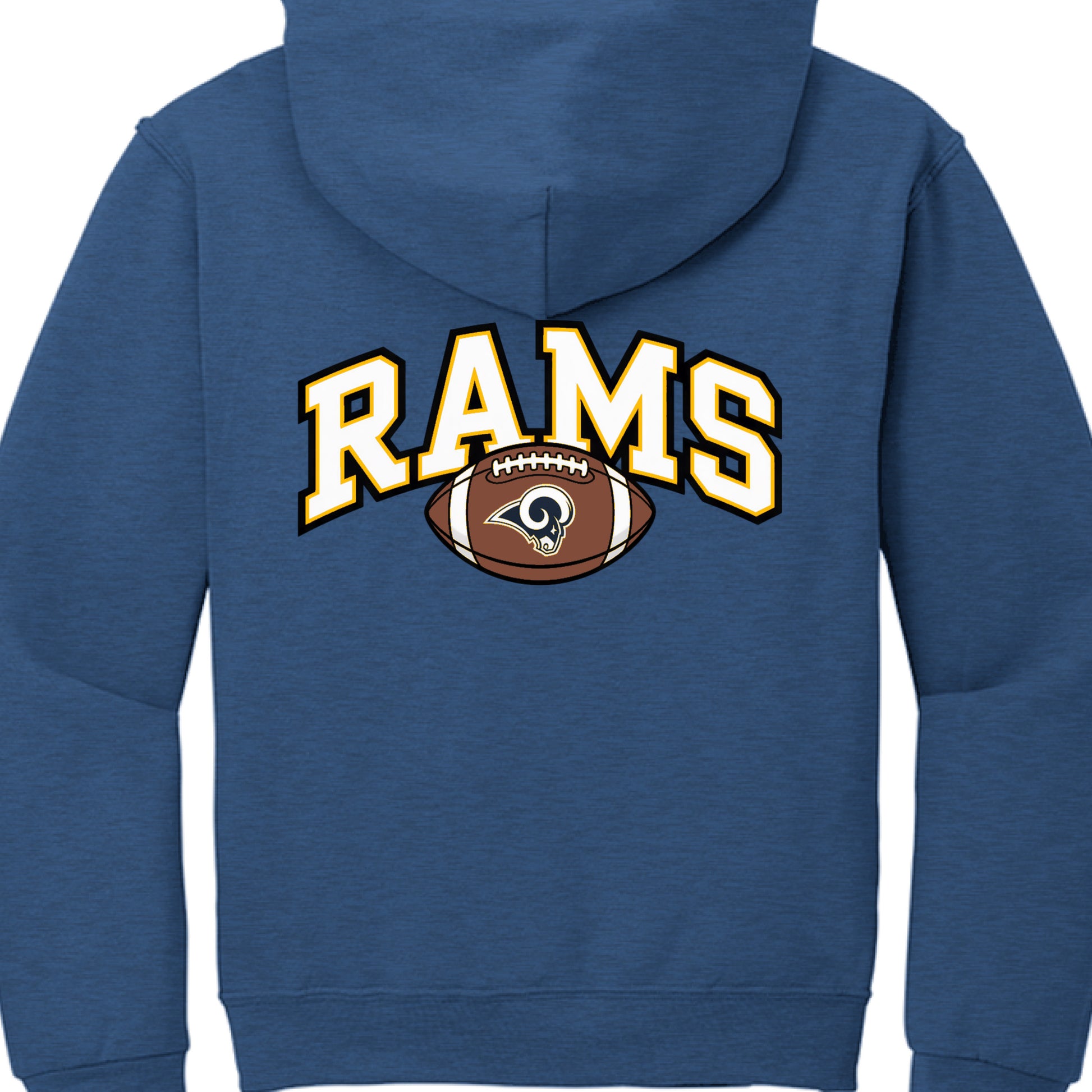 Vintage Heather Blue - BACK