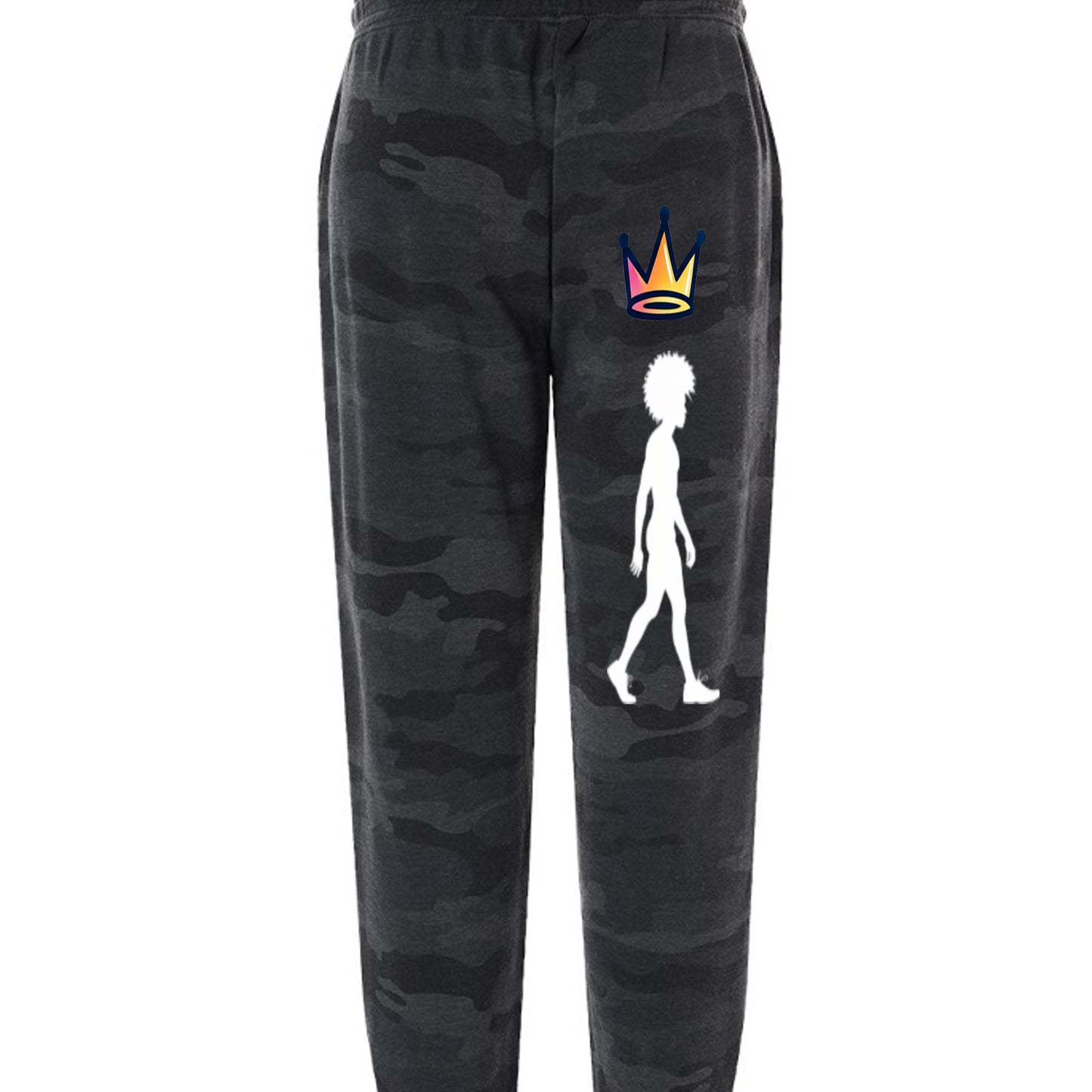 Black Camo Heather - PRM20PNT - BACK