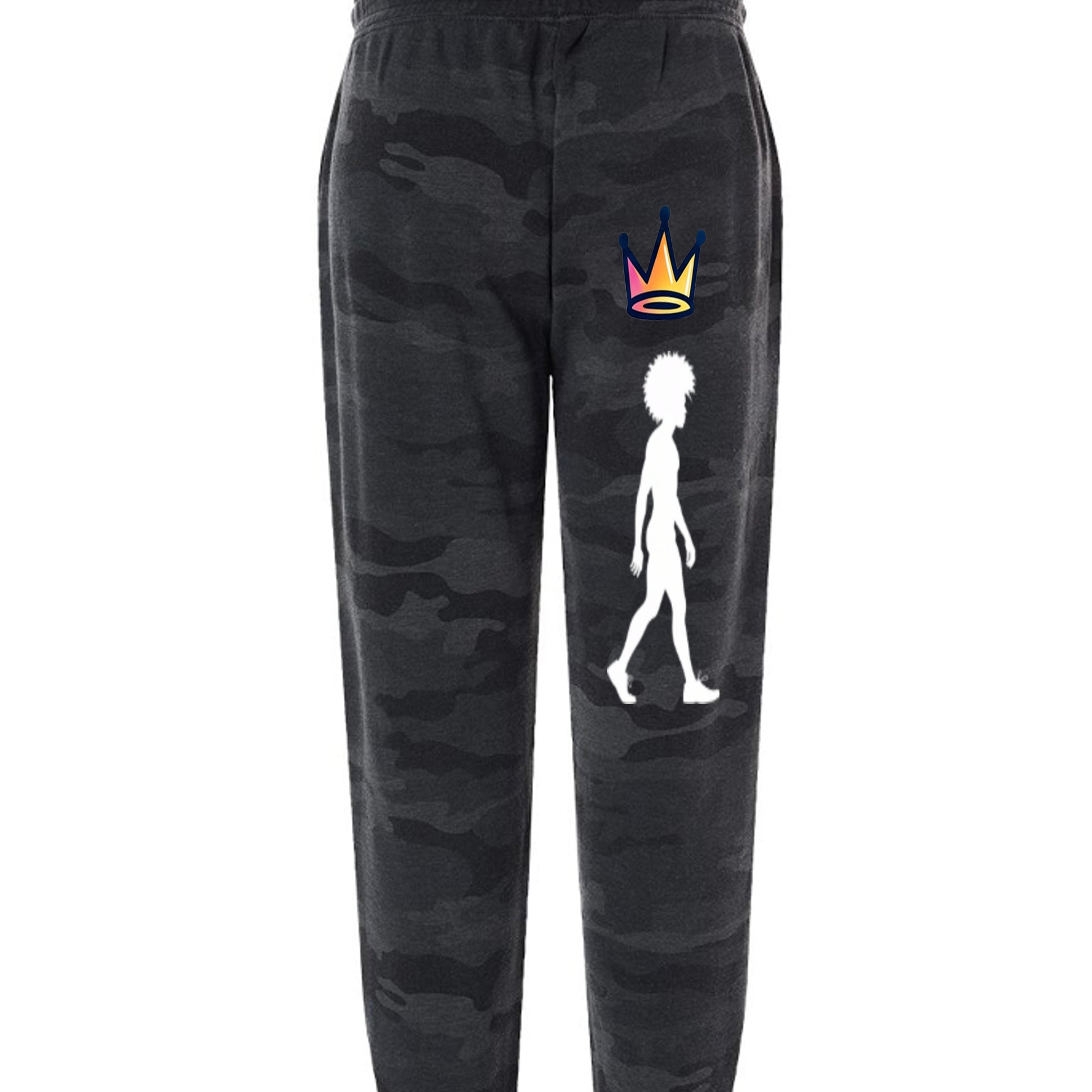 Black Camo Heather - PRM20PNT - BACK