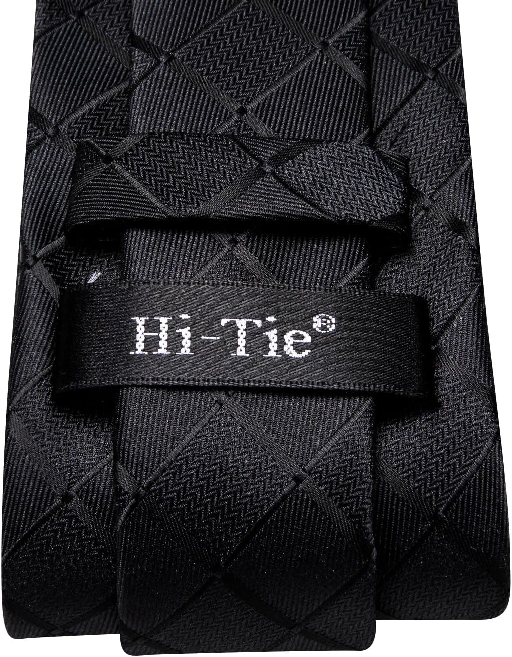 Woven Pocket Square Pattern, 63inch Men's Silk Necktie 