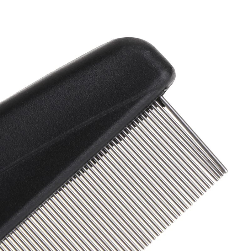 Pet Supplies Teeth Shedding Hair Flea Lice Removal Brush Stainlesssteel Comb Deworming Opening Knots Dog Cat Grooming Comb