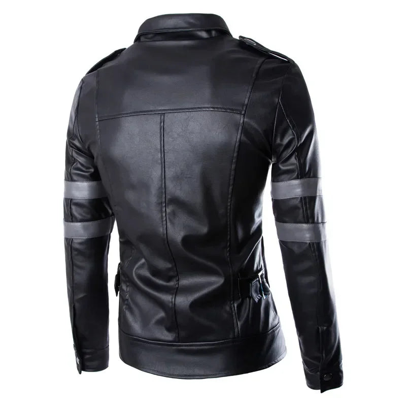 Leon Character Fashion Leather Jacket 