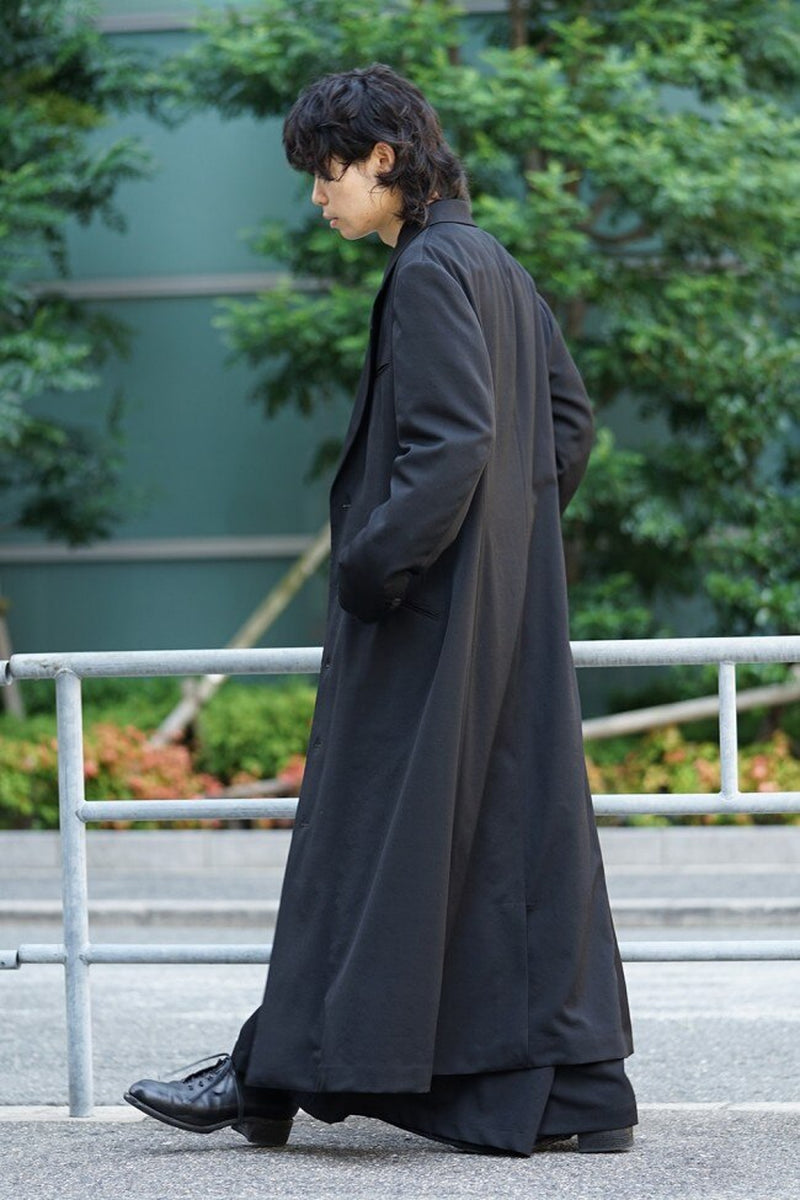 Long Black Trench Coat