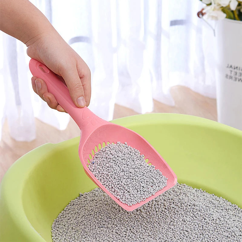  Plastic Pet Cleaning Tool / Cat Litter Lightweight Durable Easy Shovel