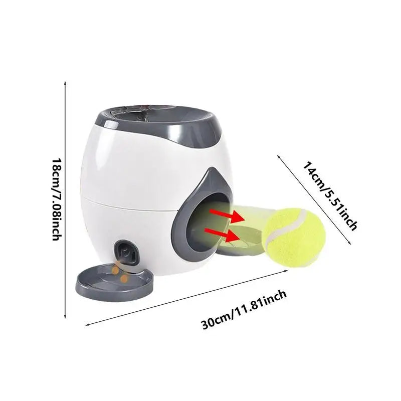 2 in 1 Throwing Machine Pet Ball Toy for All Size Dog