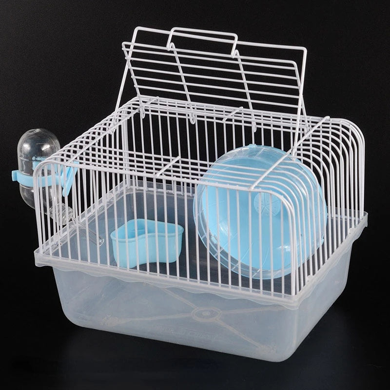 Mini Hedgehog/Hamster Large Thickened Wire Cage with Double Door Design 