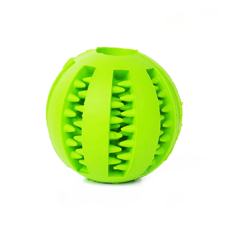 Pet Dog Toys Extra-Tough Rubber Ball , A Fun Interactive Elasticity Ball Toy