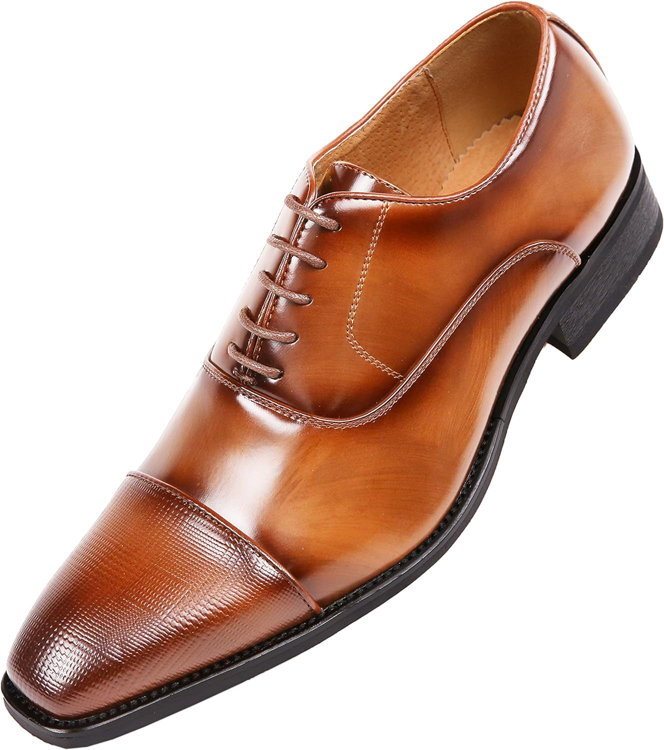 Oxford Men's Formal Dress Shoes - Smooth Exterior Formal Dress Shoes - Classic Wear 