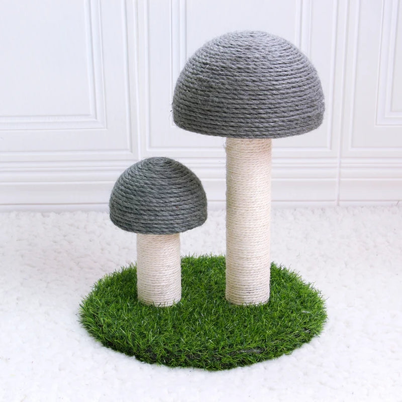 Cute Mushroom Cat Scratching / Cat Scratching Climbing Tree Toy