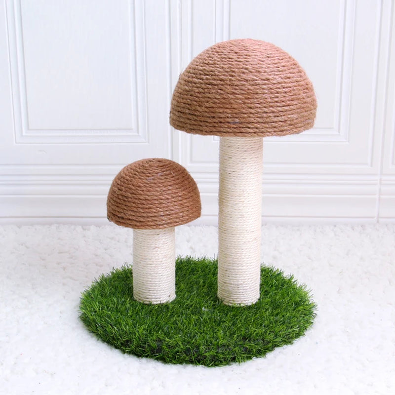 Cute Mushroom Cat Scratching / Cat Scratching Climbing Tree Toy